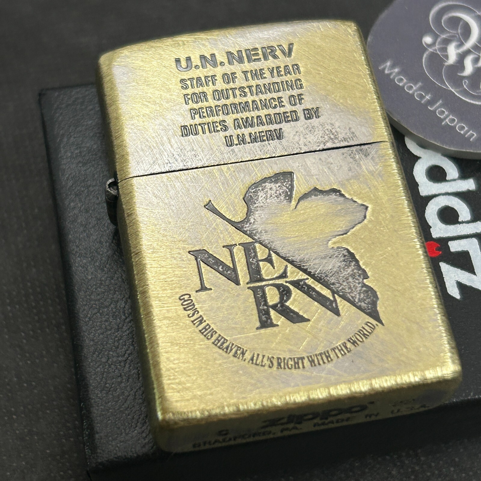 Zippo エヴァンゲリオン NERVライター 【公式通販】