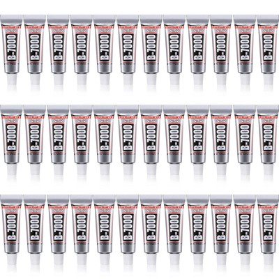 40 Pieces B-7000 Adhesive Multi-Function Glues Paste Adhesive in 3ml for DIY ...