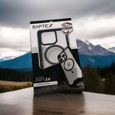 Raptic Air 2.0 MagSafe Case Cover Phone Protection For Apple iPhone 15 Pro