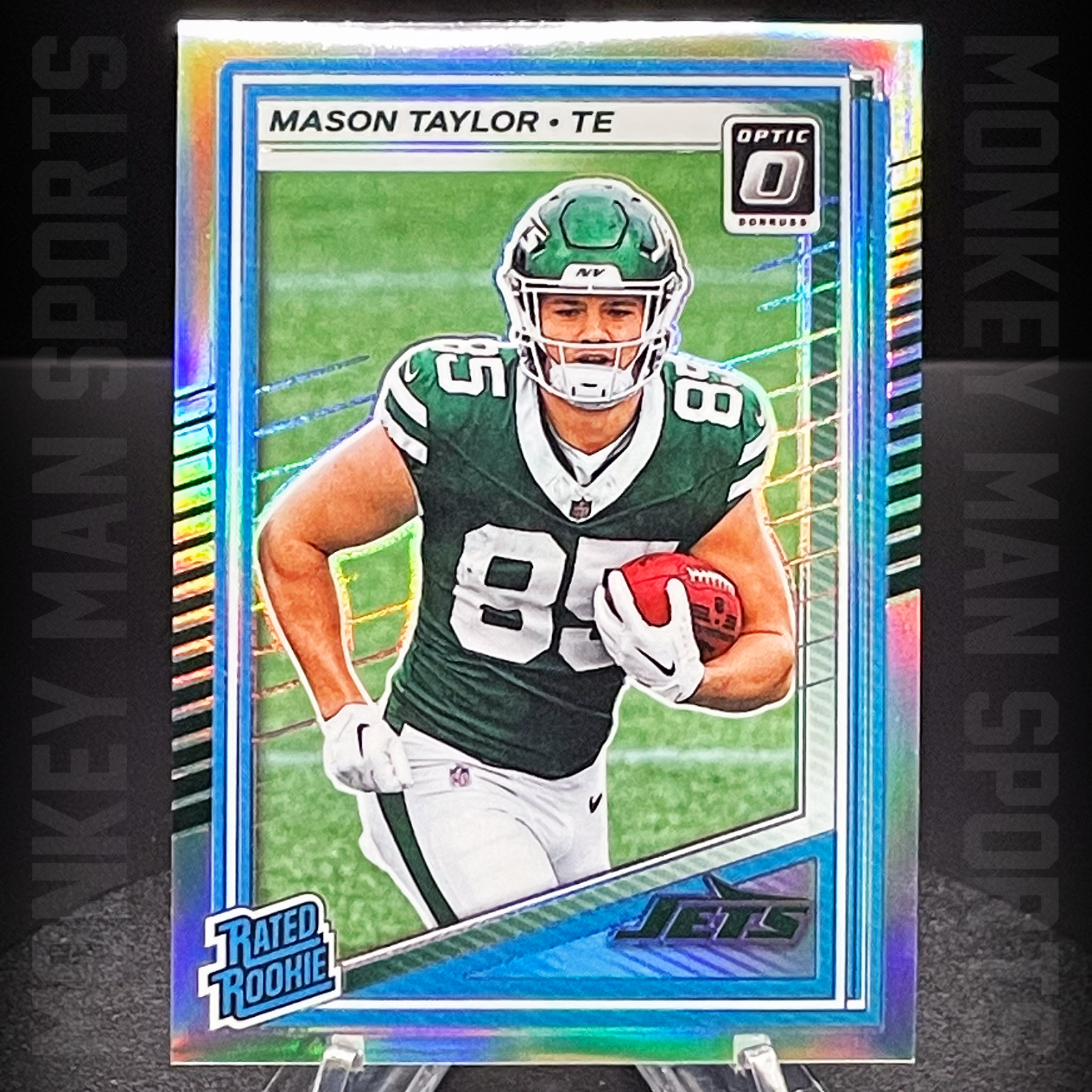 2025 Optic - Mason Taylor Rated Rookie RC - #274 OPTIC HOLO JETS MINT