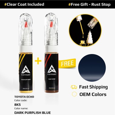 Car Touch Up Paint For TOYOTA ECHO Code: 8K5 DARK PURPLISH BLUE