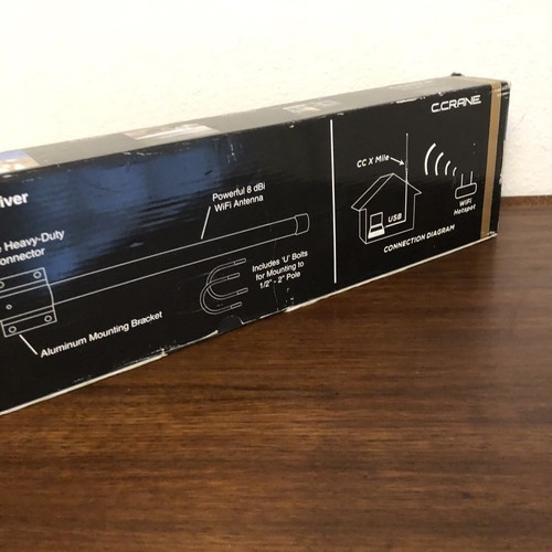 C CRANE CCX Mile Outdoor USB WiFi Adapter and Antenna Booster NEW