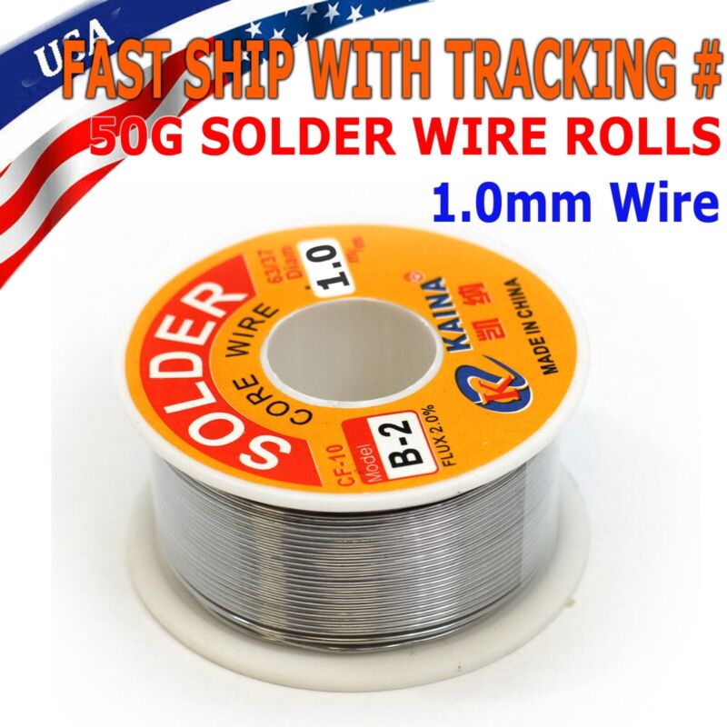 63-37 Tin Rosin Core Solder Wire Electrical Soldering Sn60 Flux