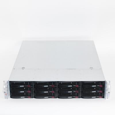 Supermicro CSE-826BE1C-R920LPB 12-Bay 3.5'' SAS3 12Gbps 2U Server Chassis w/ NVME