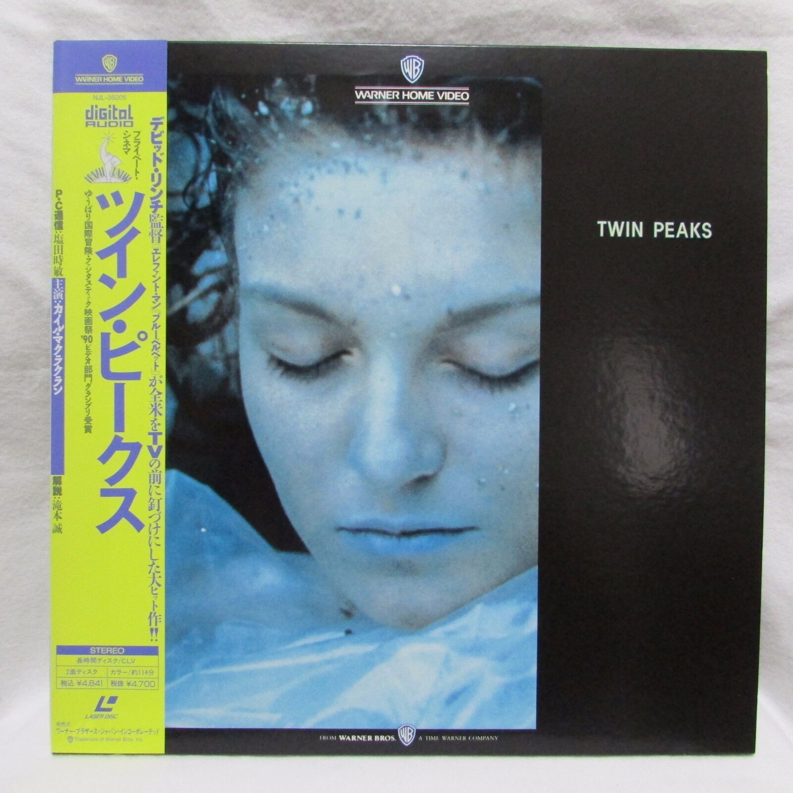 TWIN PEAKS : Introductory chapter - Japanese original Vintage LASER DISC TWIN PEAKS : Introductory chapter - Japanese original Vintage LASER DISC