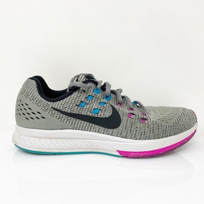 

Nike Womens Air Zoom Structure 19 806586-005 Серые кроссовки для бега Размер 8, Серый, Air Zoom Structure 19