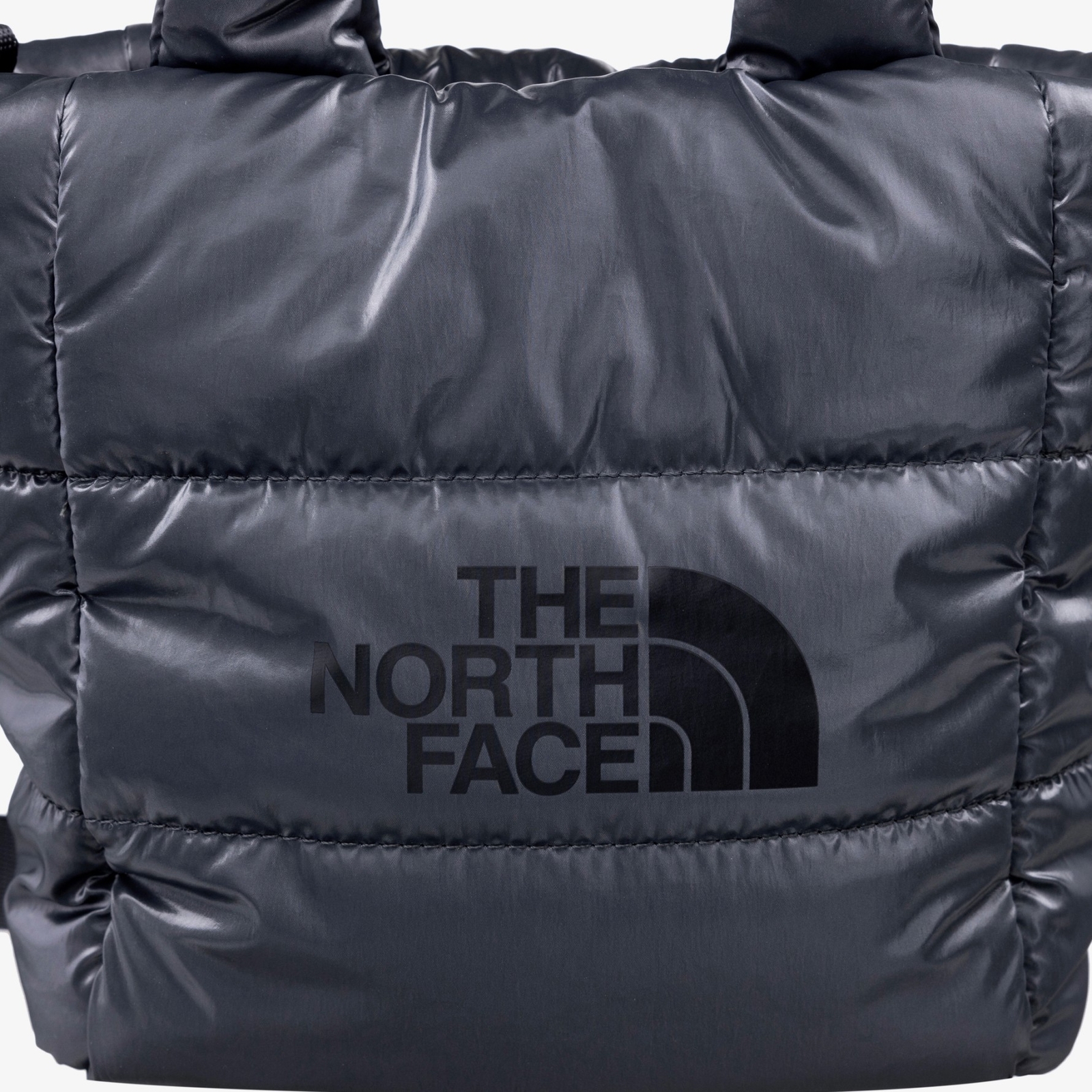 New THE NORTH FACE PLUMPY TOTE BAG MINI NN2PQ59L SILVER GRAY