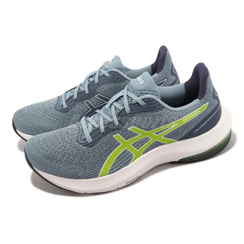 

Asics GEL-Pulse 14 Light Steel Grey Green White Мужские кроссовки для бега 1011B491-405, Зеленый, Gel-pulse 14