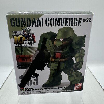 Bandai Gundam Converge #22 (10th Anniversary #263 Zaku 2 FZ Gashapon 