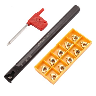 Lathe Internal Threading Tool SNR0013M16 Boring Bar Turning Tool Holder with ...