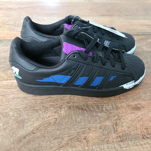 New Adidas Superstar Comic Art Sneaker Black Men's Size: 4.5