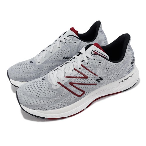 

Мужские беговые кроссовки New Balance Fresh Foam X 880 V13 2E Wide NB серые M880G13-2E, Серый, Fresh Foam X 880 V13 2e Wide