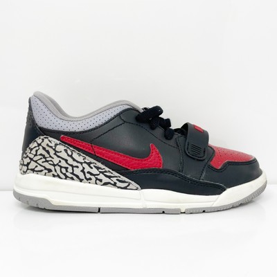 Nike Boys Air Jordan Legacy 312 CD9055-006 Черная повседневная обувь Кроссовки Размер 1,5 года