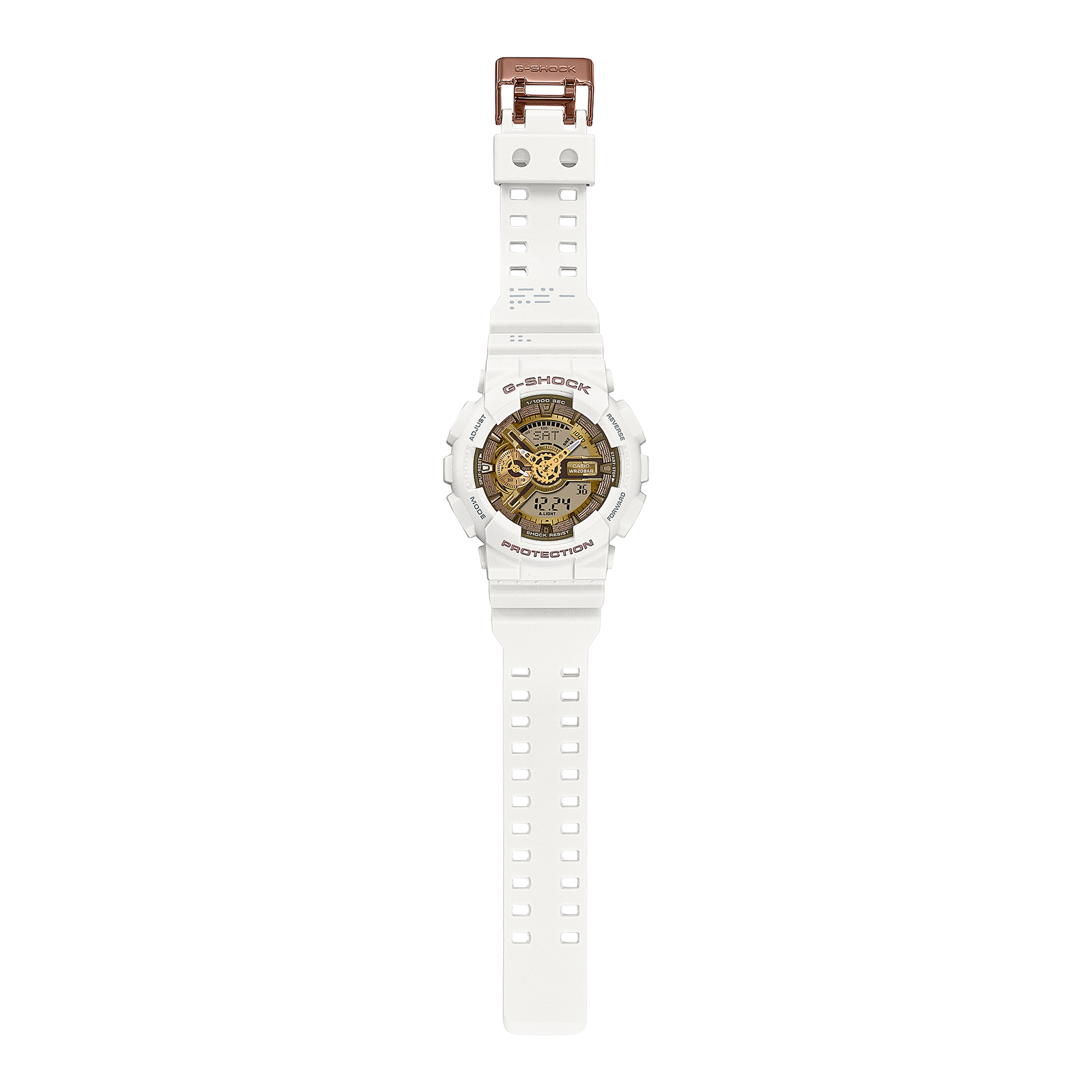 Pre-owned Casio Presents Lover's Collection 2022 Limited Lov-22a-7ajr White Pair Watch