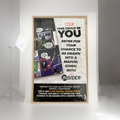 2024 Marvel Insider Drawn Into Comic Postcard Of Bundle 50 Cards 