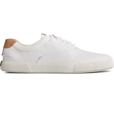 

Sperry Top-Sider Men Gold Cup Striper PLUSHWAVE CVO Sneaker White 8.5 M Casual, Белый