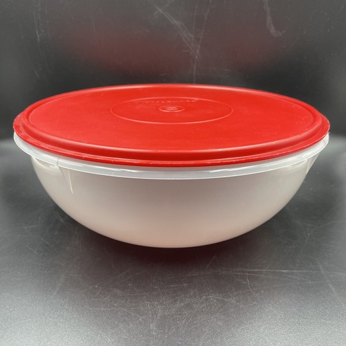 Tupperware Fix N Mix Classic Large 26 Cup Mixing Bowl Sheer