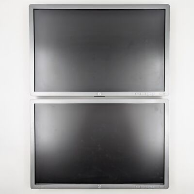 HP EliteDisplay E241i 24'' 1920 x 1200 60 Hz 8 ms IPS LCD F0W81A Monitor Lot of 2