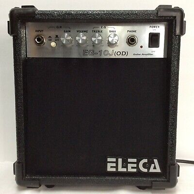 Eleca EG-10J(OD) Electric Guitar Amplifier CLEAN & TESTED GREAT