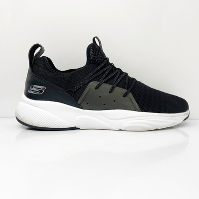 

Skechers Womens Highapex Bungee 13023 Черные кроссовки для бега Размер 10, Черный, Highapex Bungee