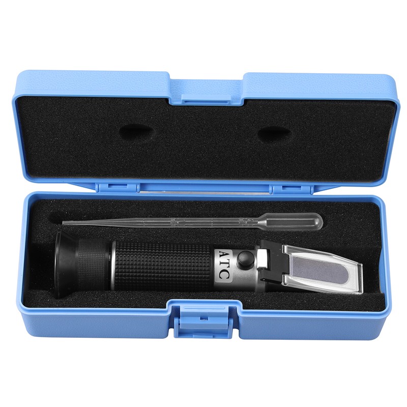 Refraktometer SalinitÃ¤T Salinometer 0-28% Salzgehalt Atc For Aquarium Meerwasser