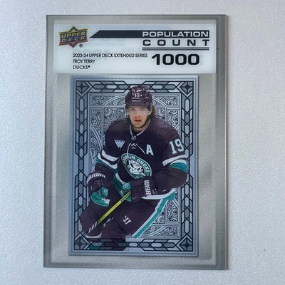 2023 Upper Deck Extended #PC-83 Troy Terry Population Count 1000