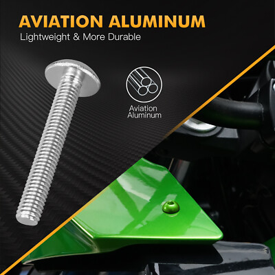 155x Fairing Bolt Screws Kit For Kawasaki KLR250 KLR650 / Zephyr 550 750 / ER-6N