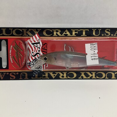Lucky Craft Lures Pointer 78 SP Suspending Ghost Minnow