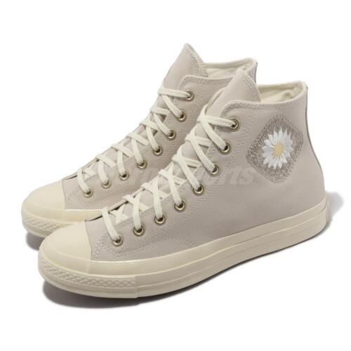 

Converse Chuck 70 Hi Festival Florals Бежевая мужская повседневная обувь унисекс A03519C, Бежевый, Chuck 70 Hi