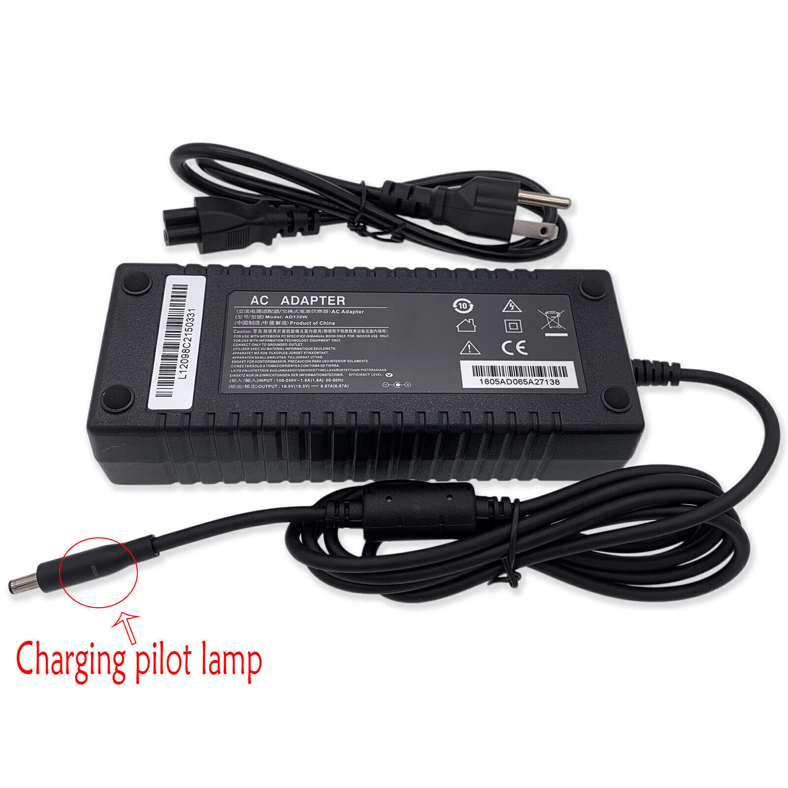 Charger For Dell Xps 15 9530 9550 9560 9570 7590 06tty6