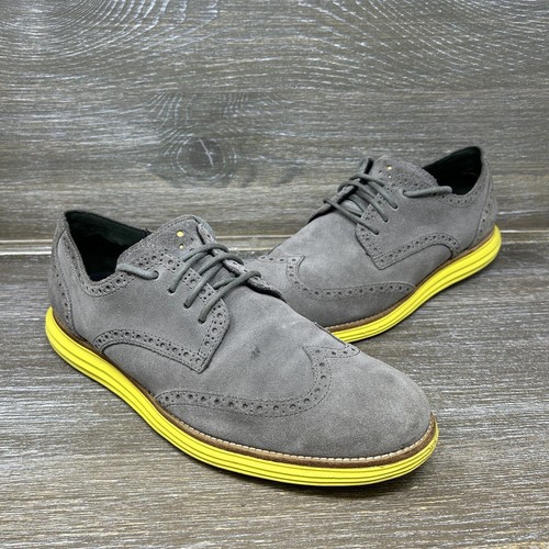 靴 NIKE x COLE HAAN LUNARGRAND WINGTIP 10H Cole Haan Lunargrand Wing Tip Grey / Gray Sole Mens 10