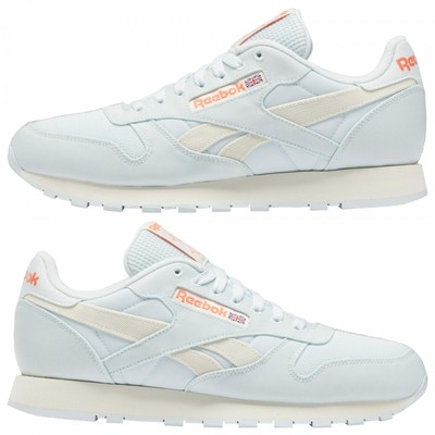 Reebok Classic Leather FY7545 Mujer Talla 39 Zapatillas Clásicas Azules Nuevas