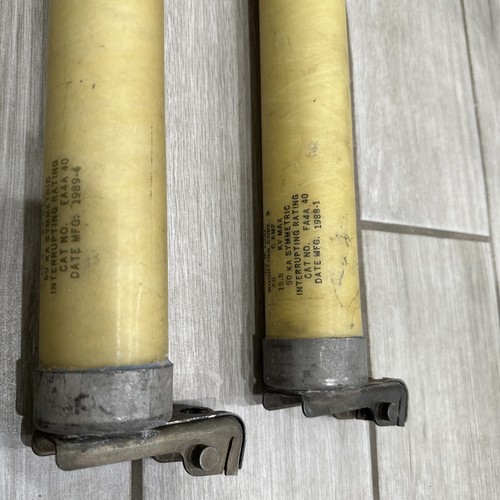 (C) McGraw-Edison Fuse FA4A40 15.5KV 40A Current Limiting⚡️