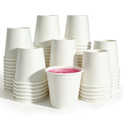 Finepak 100 Pack 3 oz Bathroom Cups(2" Top Dia × 1.9" H × 100 count, White