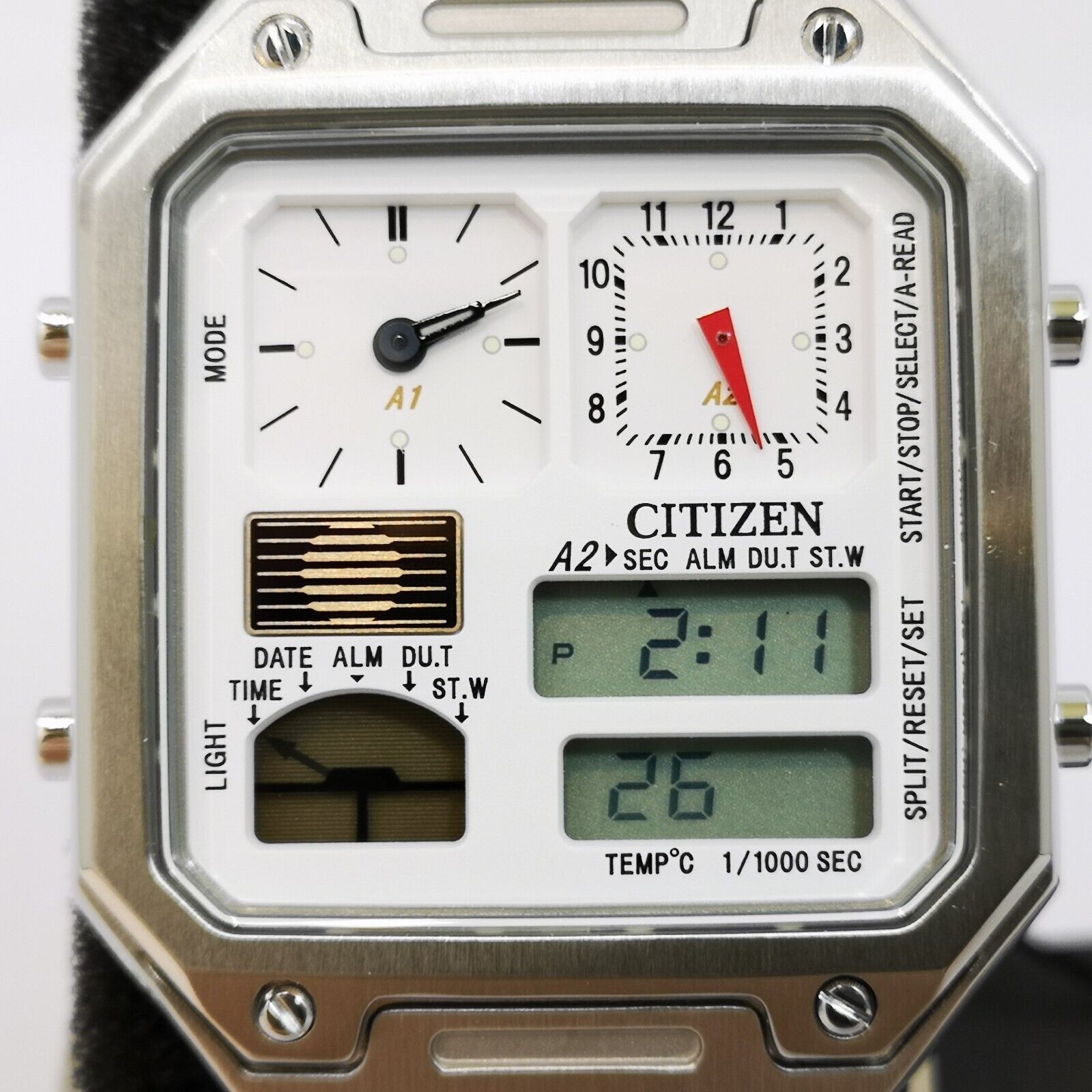 CITIZEN COLLECTION RECORD LABEL THERMO SENSOR JG2120-65A CITIZEN COLLECTION RECORD LABEL THERMO SENSOR JG2120-65A