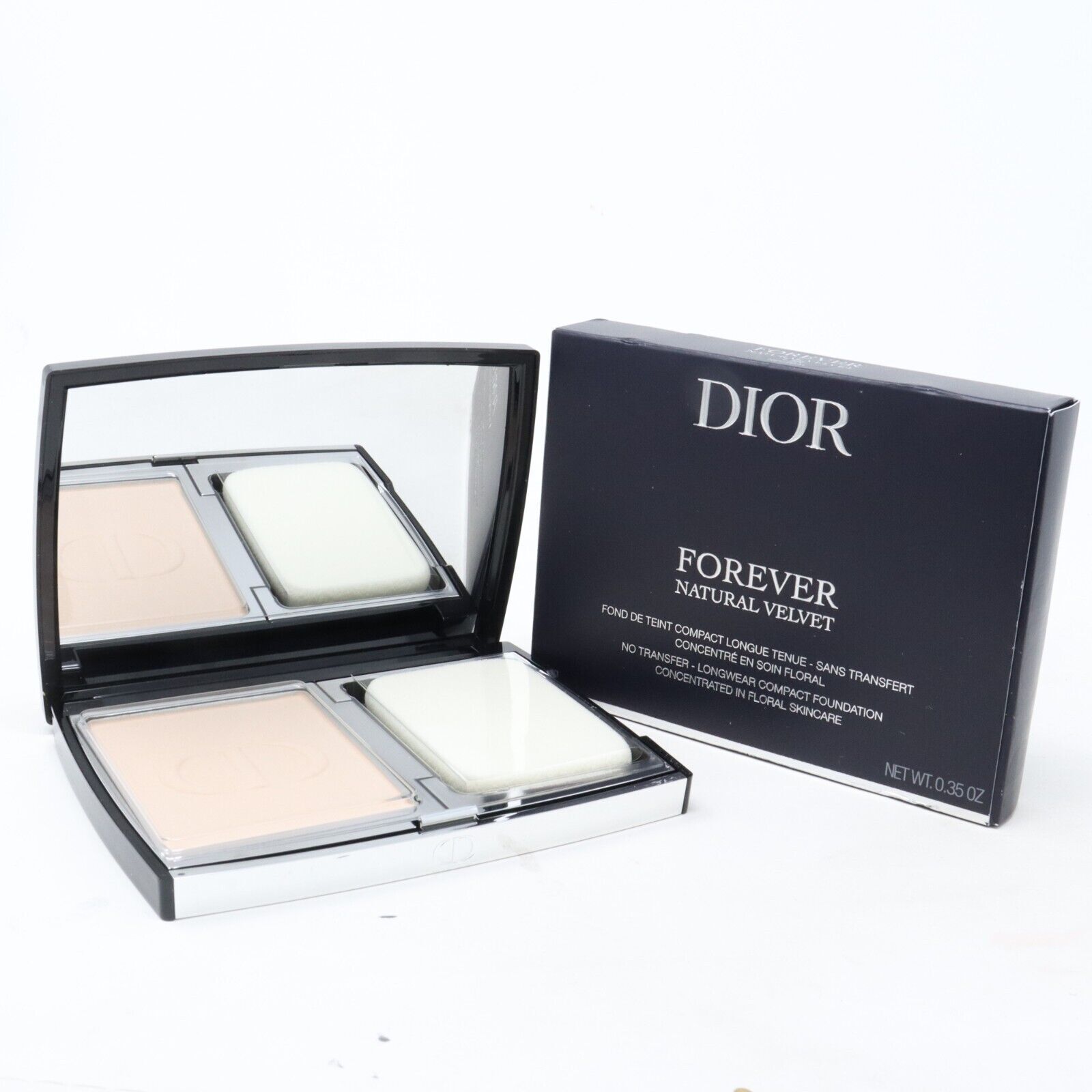 DIOR FOREVER NATURAL VELVET COMPACT FOUNDATION-NO TRANSFER