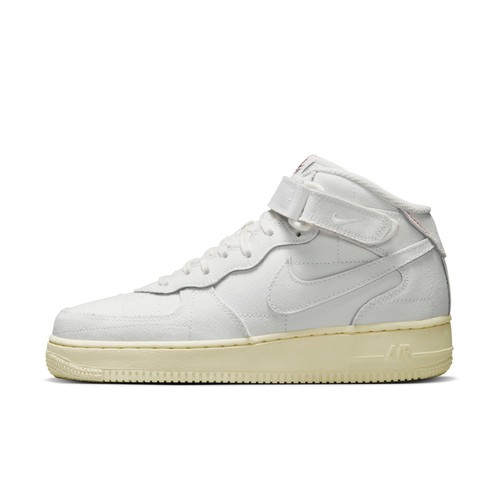 

[DZ4866-121] Женские кроссовки Nike AIR FORCE 1 MID 07 SUMMIT WHITE CANVAS, Summit white/summit white-pearl white-black-summit white