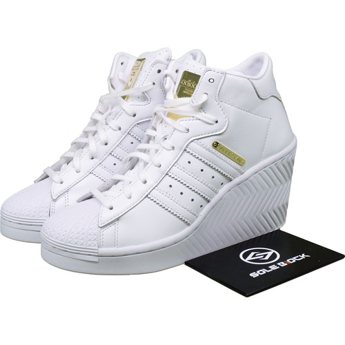 adidas Superstar Ellure White Gold Metallic - FW3198 | eBay