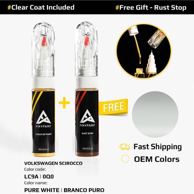 Touch Up Paint For VOLKSWAGEN SCIROCCO Code: LC9A | 0Q0 PURE WHITE | BRANCO PURO