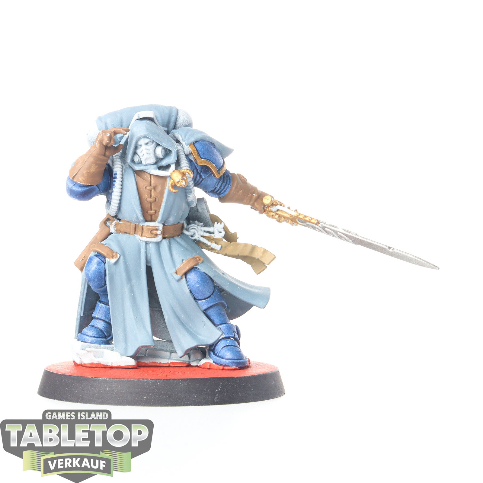 Space Marines - Primaris Librarian in Phobos Armour - teilweise bemalt