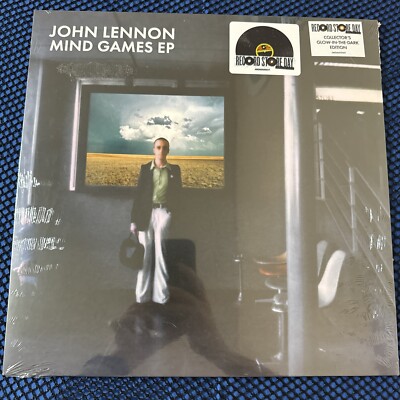 John Lennon Mind Games Glow in the Dark Vinyl RSD 2024 Record Store Day SEALED