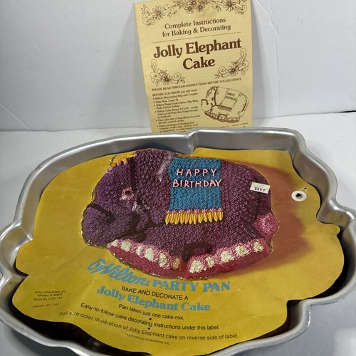 もらって 嬉しい お歳暮 ランキング Mold Pan Cake Elephant Jolly Wilton 1974 Vtg 502-720. eBay | 靴