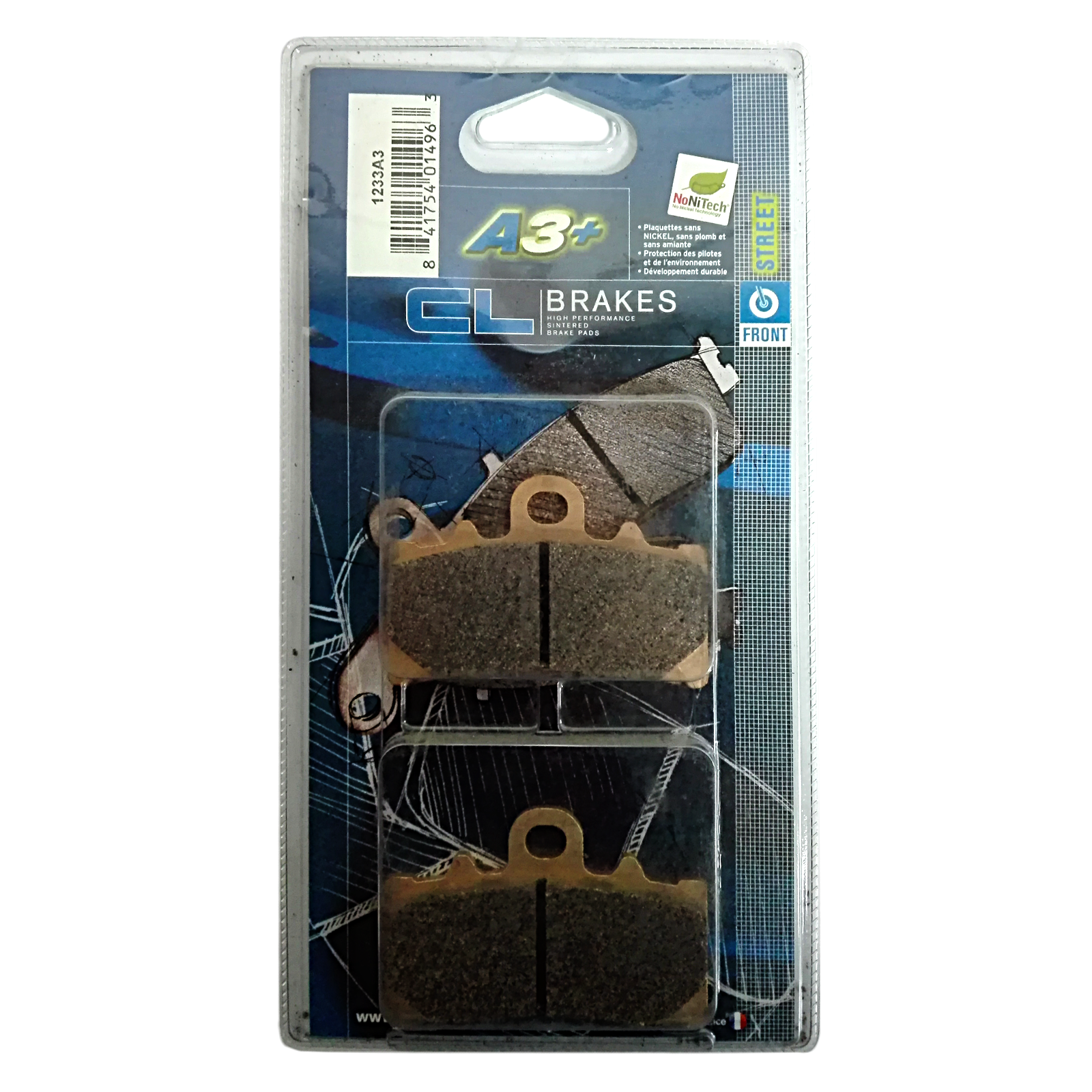 EBC Bremsbeläge FA185R – Bremsen-Set Für Hohe Leistung, Mit Original-Federn