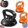 LILITUAN Car Dent Puller,3 PCS Powerful Suction Cup Dent Puller Dent Remover Tool Car Dent Removal Kit and Dent Repair Kit for Cars Body,Glass,Screen,Tiles Lifting (1 Large Black+2 Small Orange)