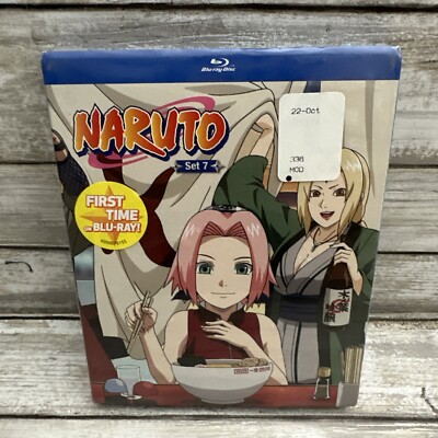 Naruto: Set 7 [New Blu-ray] Boxed Set 4-disc Sealed With Slipcover Ships FREE