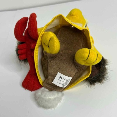 USPS Eagle Yellow Rain Coat Bird Mail Rain or Shine Lobster Stuffed Animal Plush