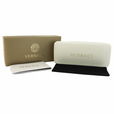 Pre-owned Versace Sunglasses Ve2198 1002t3 Black Gray