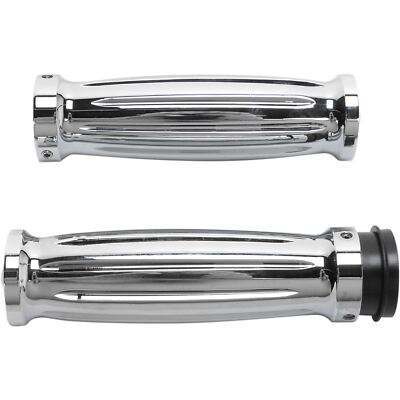 Accutronix Chrome Diamond Grips for Throttle by Wire GR101-IC