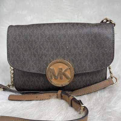 Michael Kors Women's Fulton Flap Gusset Crossbody