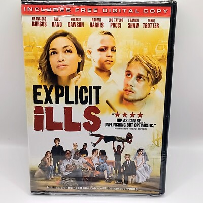 Explicit Ills 2009 DVD Rosario Dawson - Paul Dano